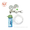 China factory  Oxygen Regulators  manometers with  oxygen gas cylinders  two head  dial gas  Regulators